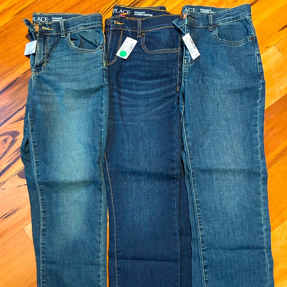 Boys size 10 Husky Jeans - NEW 3 pairs
